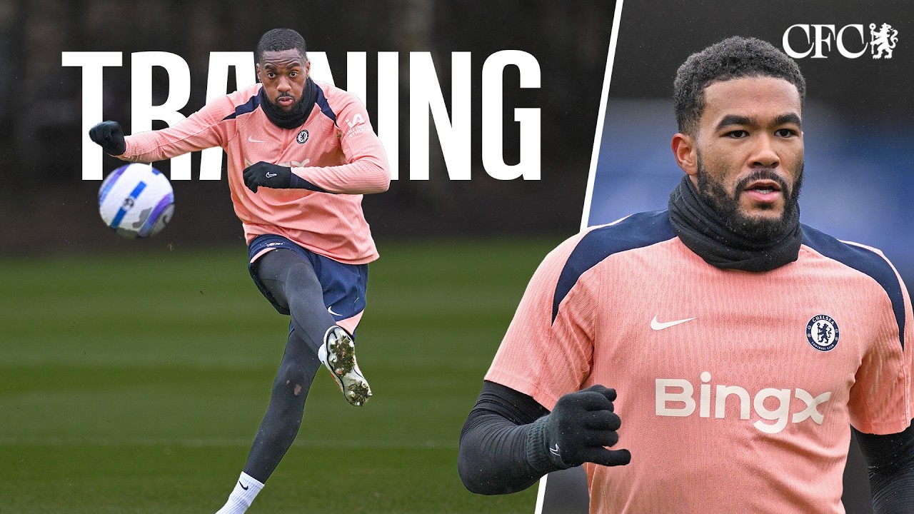 TRAINING ahead of Villa 🎯 | Chelsea Training | CFC 24/25