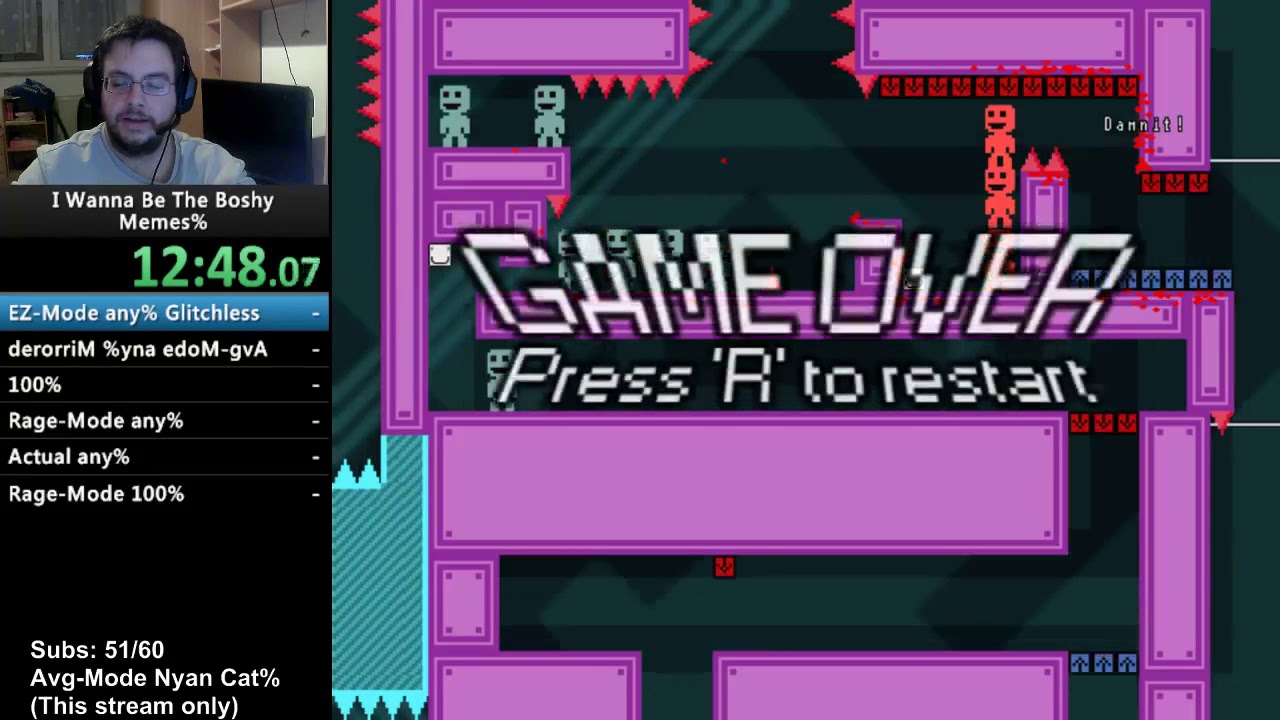 Boshy MemeRun% in 6:52:06