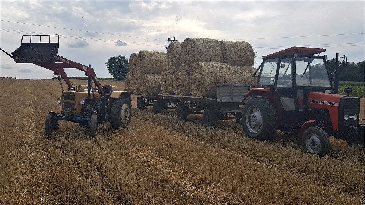 ✔ Zwożenie Słomy 2022 ✔ ☆ Ursus 3512 ☆ Ursus C-330