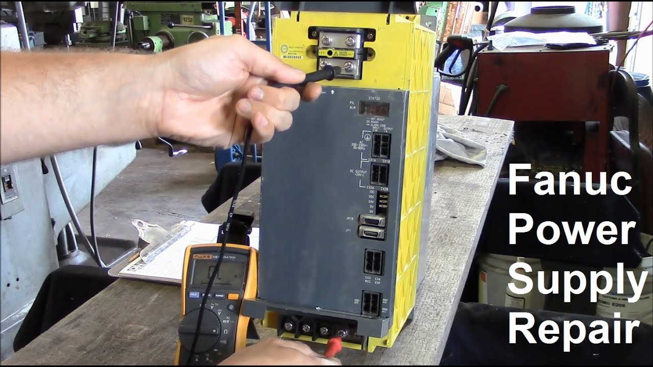 Fanuc Power Supply Repair and Other Electrical Adventures