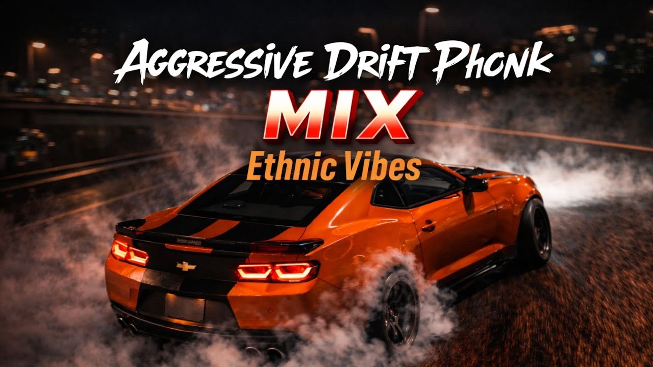 Aggressive Drift Phonk Gaming Music Mix | Best EDM Music | Night Drive Music 1,5 Hours Ethnic Vibes