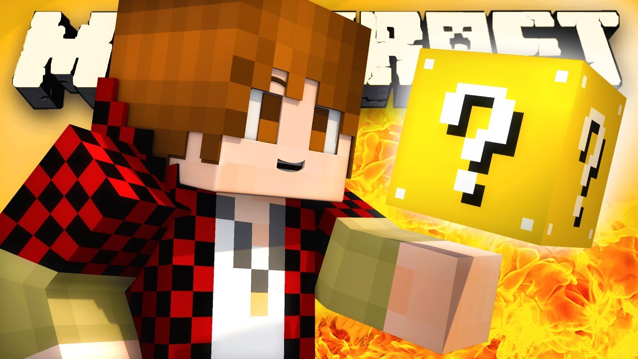 Minecraft Modded Mini Games: MITCH'S LUCKIEST BLOCK!