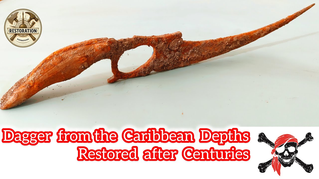 Centuries-Old Pirate Dagger Brought Back to Life