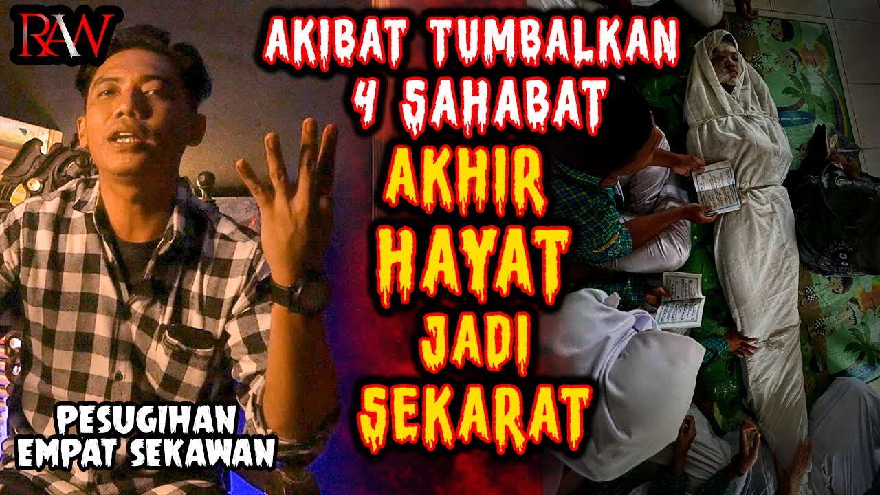 AKIBAT TUMB4LKAN 4 SAHABAT AKHIR HAYAT JADI SEK4RAT