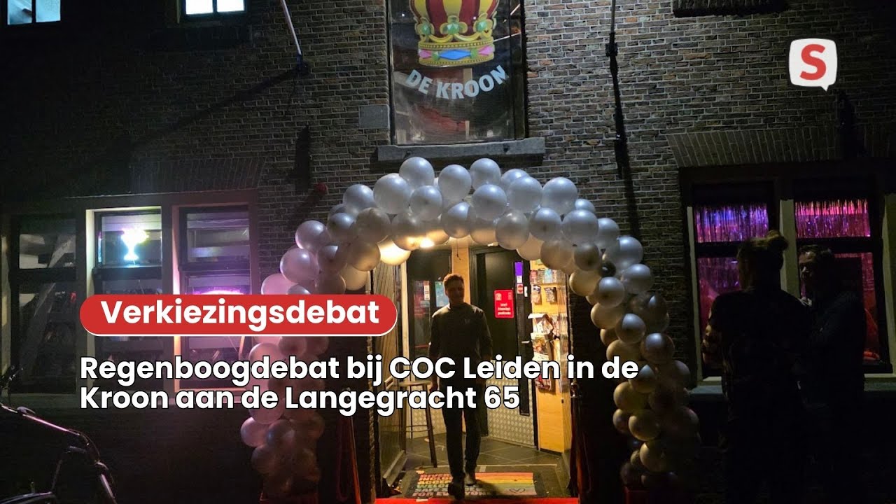 Regenboogdebat bij COC Leiden