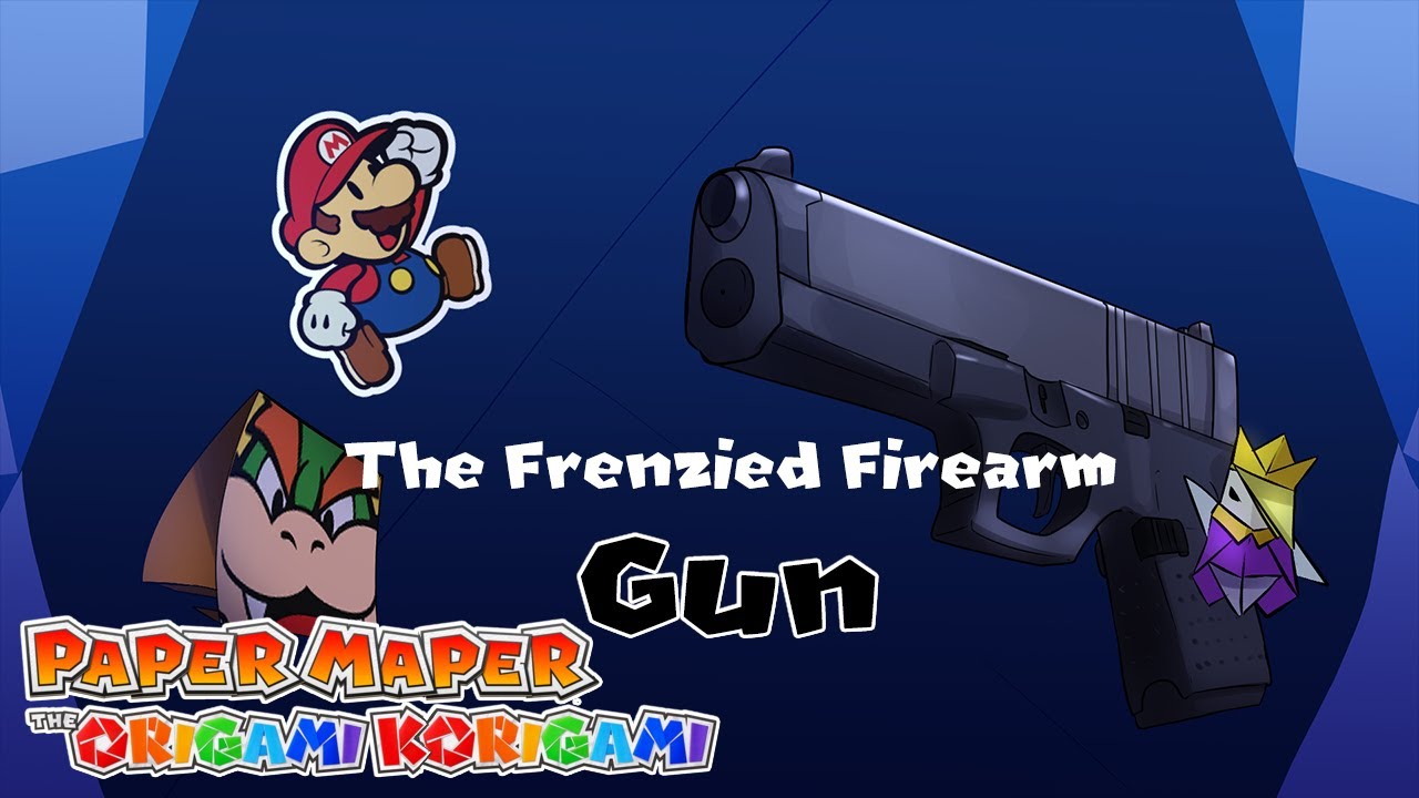 The Frenzied Firearm, G U N (Paper Maper: The Origami Korigami Cover)