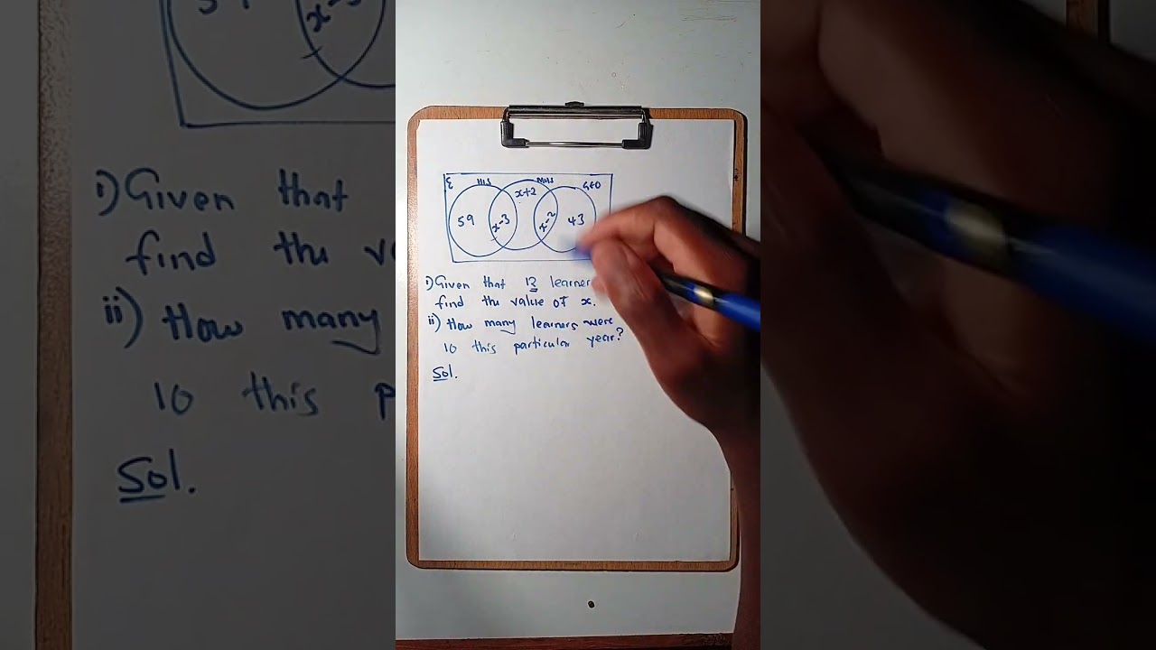 SETS || MATHS ECZ || EXAM QUESTIONS 