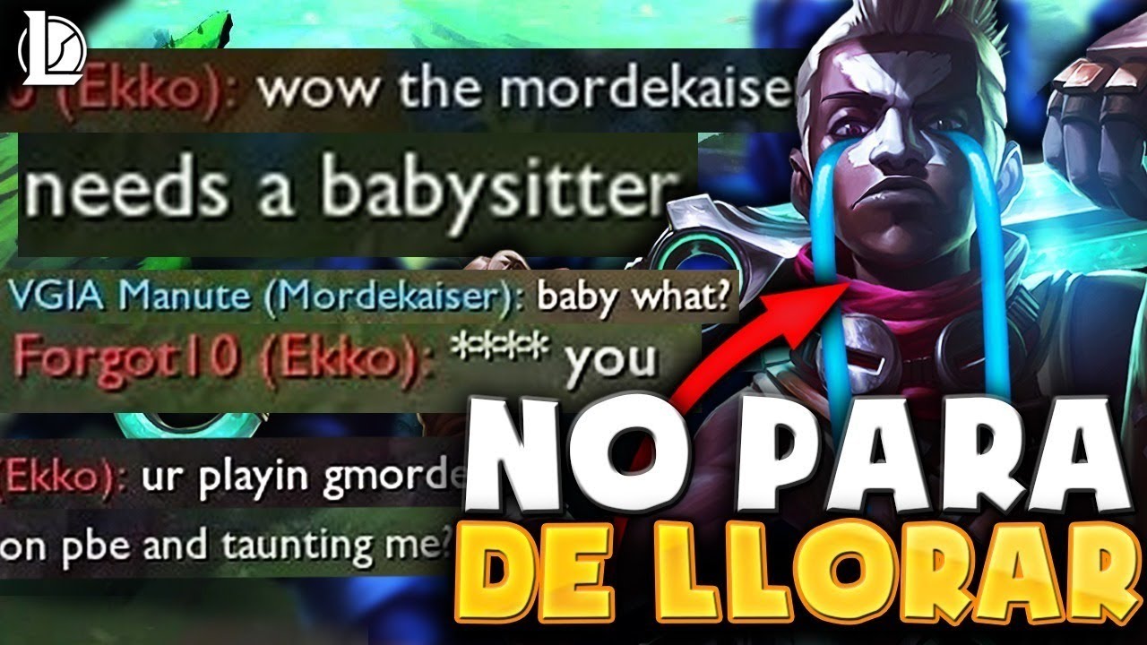 ¡OTP EKKO SE TILTEA Y ME FLAMEA HASTA QUE SE LO EXPLICO! EL ERROR FATAL DE MACRO