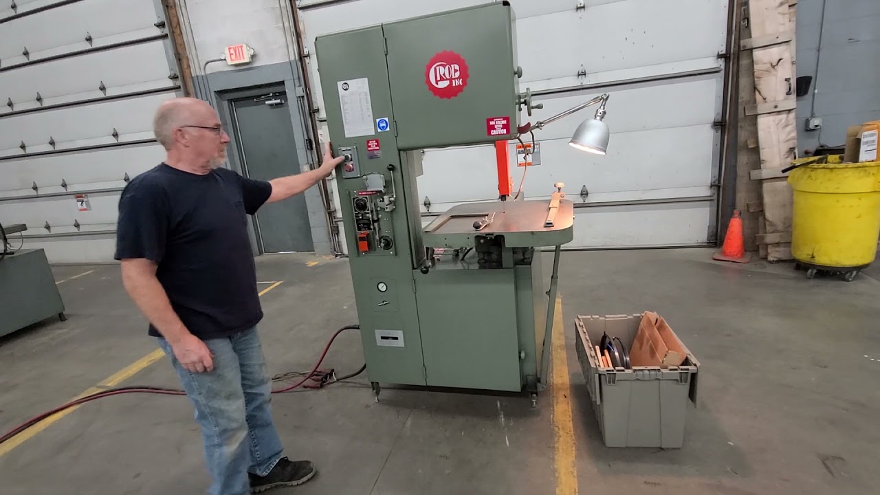 Grob Model 4V-18 Vertical Bandsaw