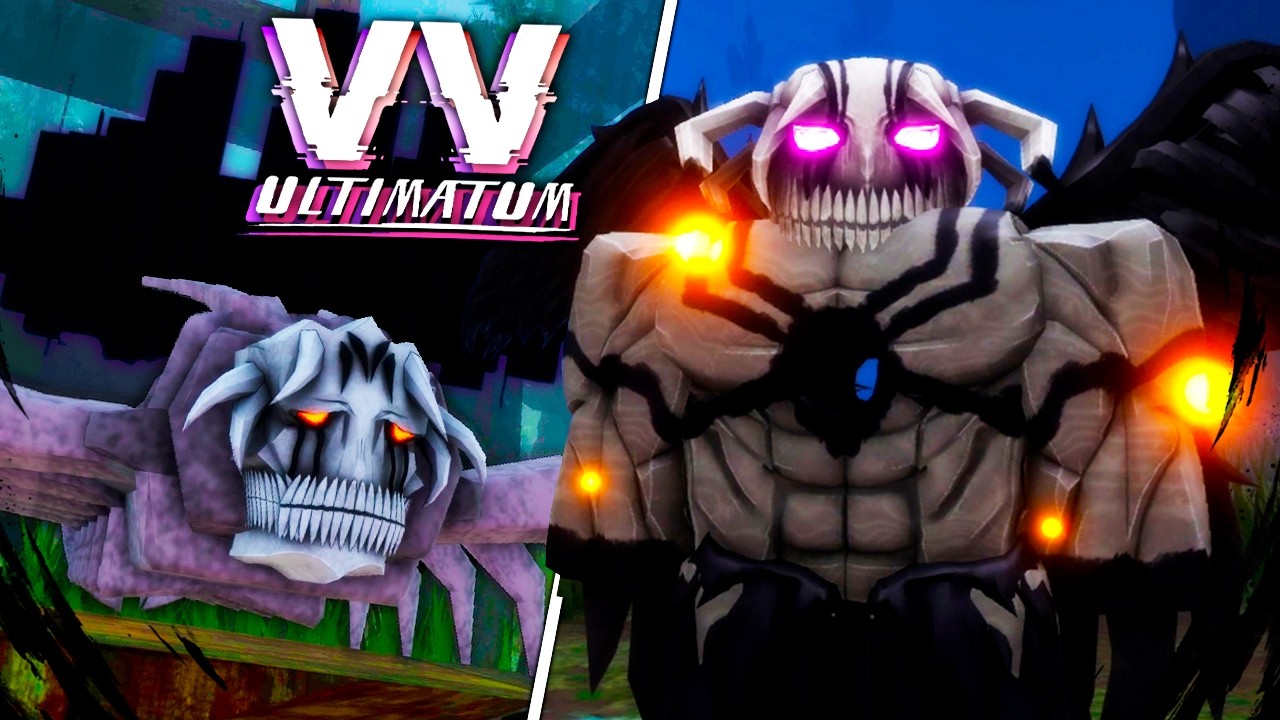 VV ULTIMATUM PODE TRAZER O HYPE DE BLEACH DE VOLTA AO ROBLOX? MINHA PROGRESSÃO COMO HOLLOW NO JOGO!
