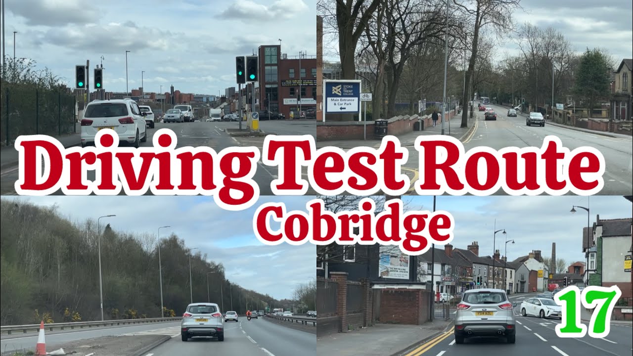 Driving Test Route 17 | Cobridge | Stoke-on-Trent | 2025