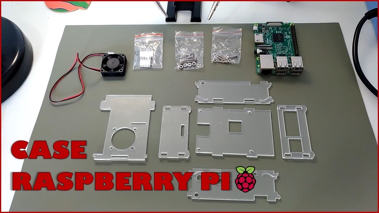 COMO MONTAR CASE PARA RASPBERRY PI 3