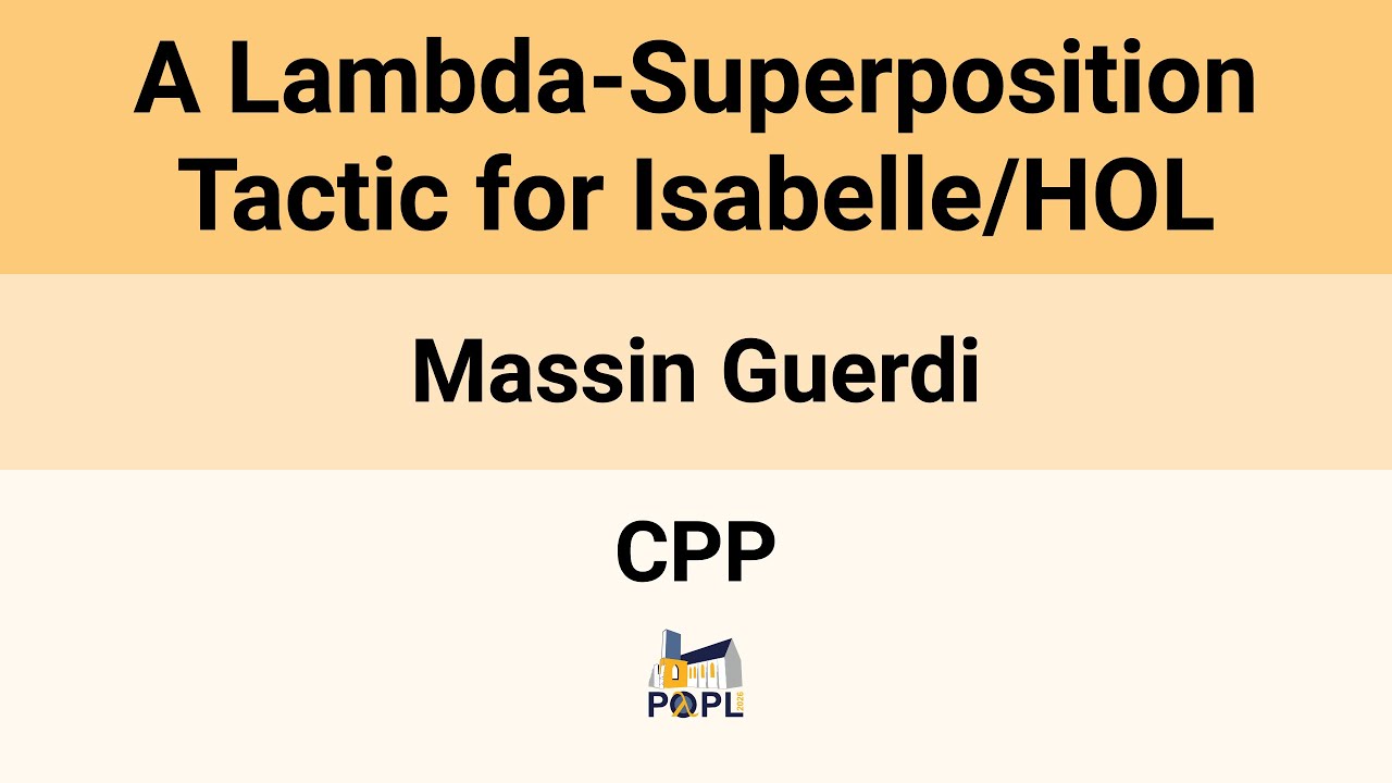[CPP'26] A Lambda-Superposition Tactic for Isabelle/HOL