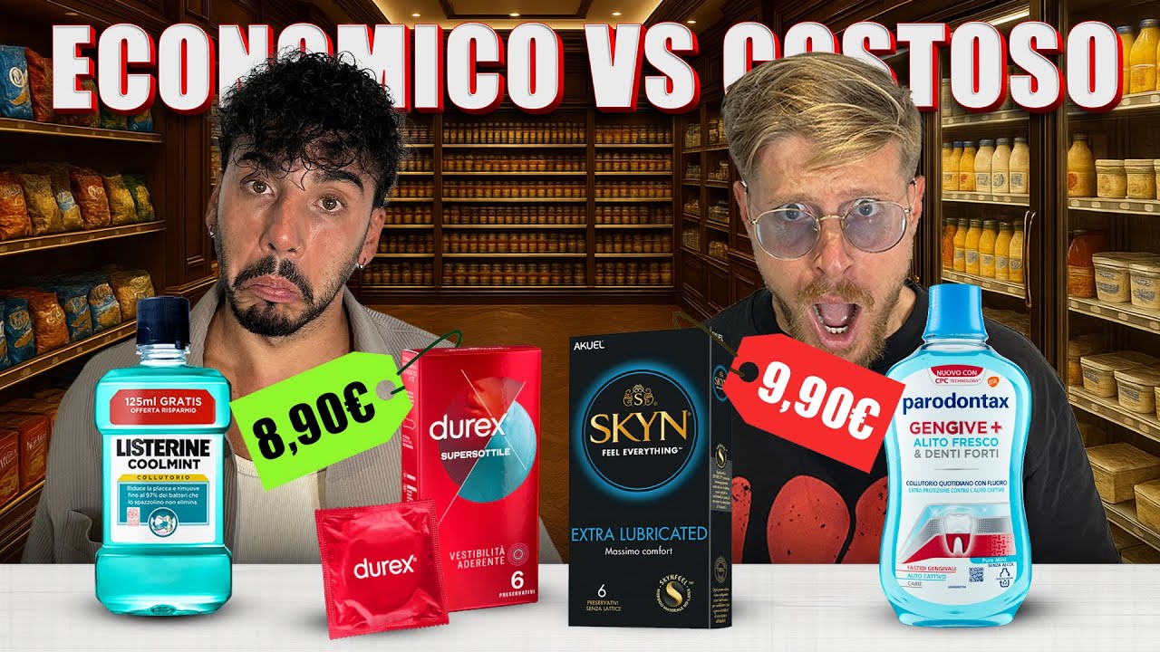 COSTOSO vs ECONOMICO SFIDA VERAMENTE IMPOSSIBILE - DADDA QUESTA VOLTA HA PERSO DAVVERO IL CONTROLLO!