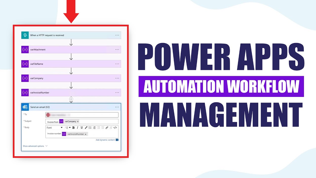 Power Apps Automation Workflow Management | Step by Step HTTP Connector & Email Integration