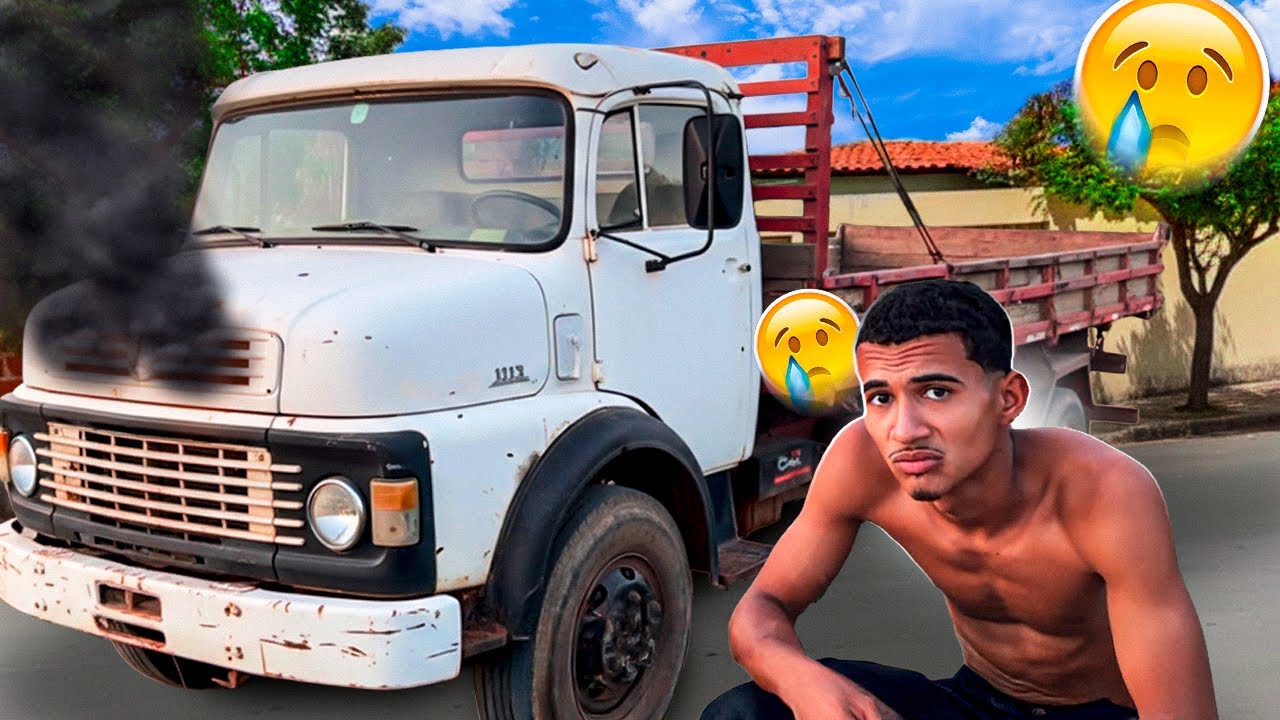 CAMINHÃO DO BRUTINHO BATEU O MOTOR 😭
