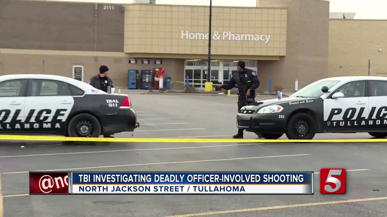 Man dies in officer-involved shooting at Tullahoma Walmart