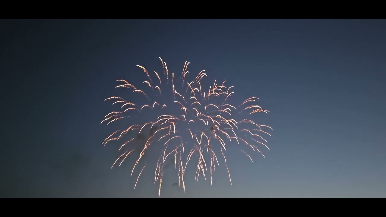 Abschlussfeuerwerk  Sommerfest in Hersbruck 2024