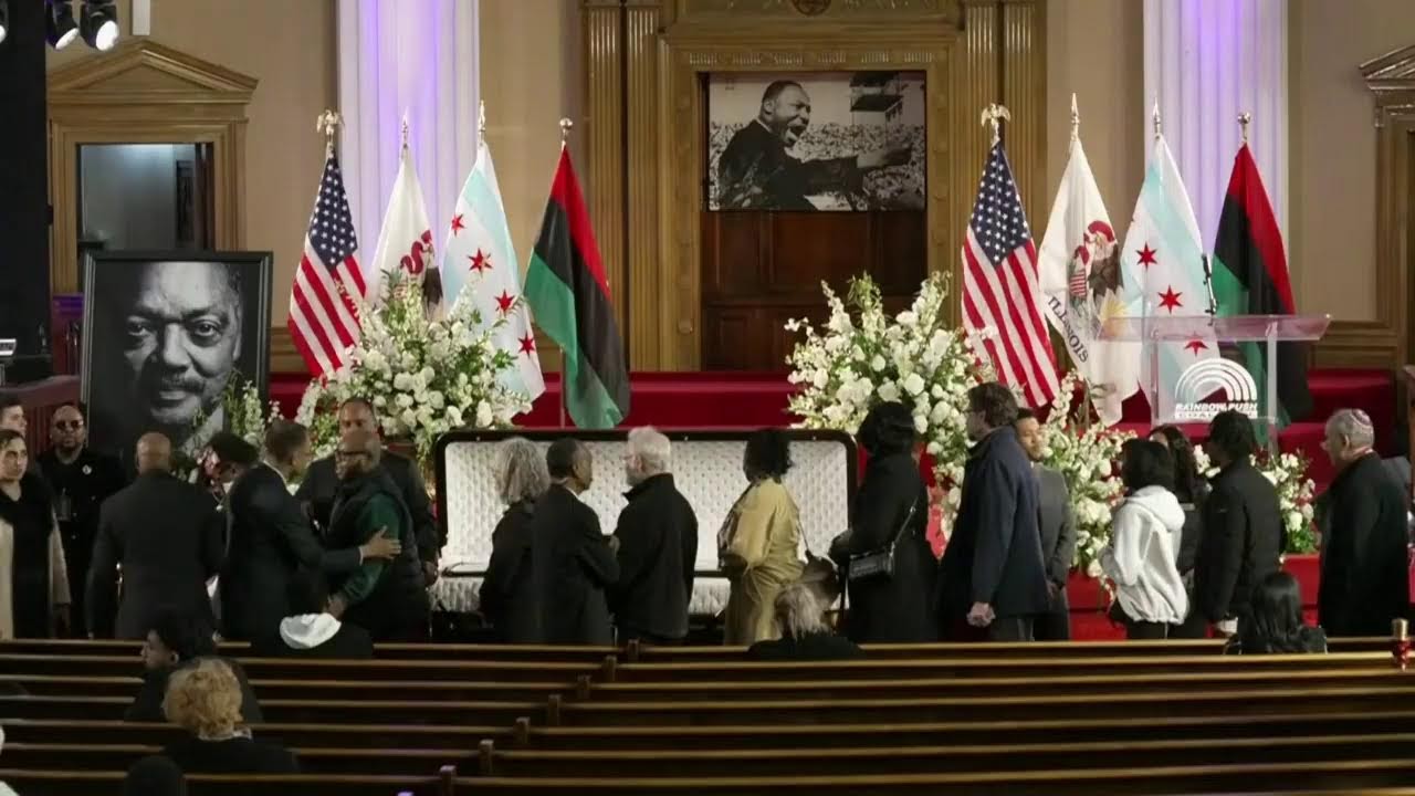 Rev. Jesse Jackson lies in repose at Rainbow PUSH Coalition headquarters in Chicago | Day 2