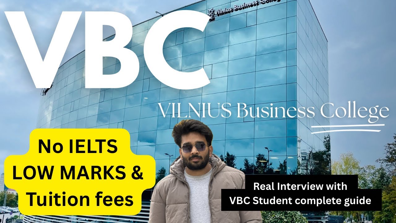 Study in Lithuania 🇱🇹 | VILNIUS BUSINESS COLLEGE 🎓 Admissions Open 2026