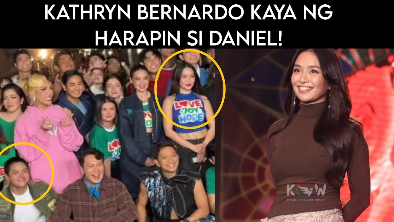 KATHRYN BERNARDO KAYA NG HARAPIN SI DANIEL PADILLA SA BACKSTAGE! • KATHNIEL LATEST UPDATE!