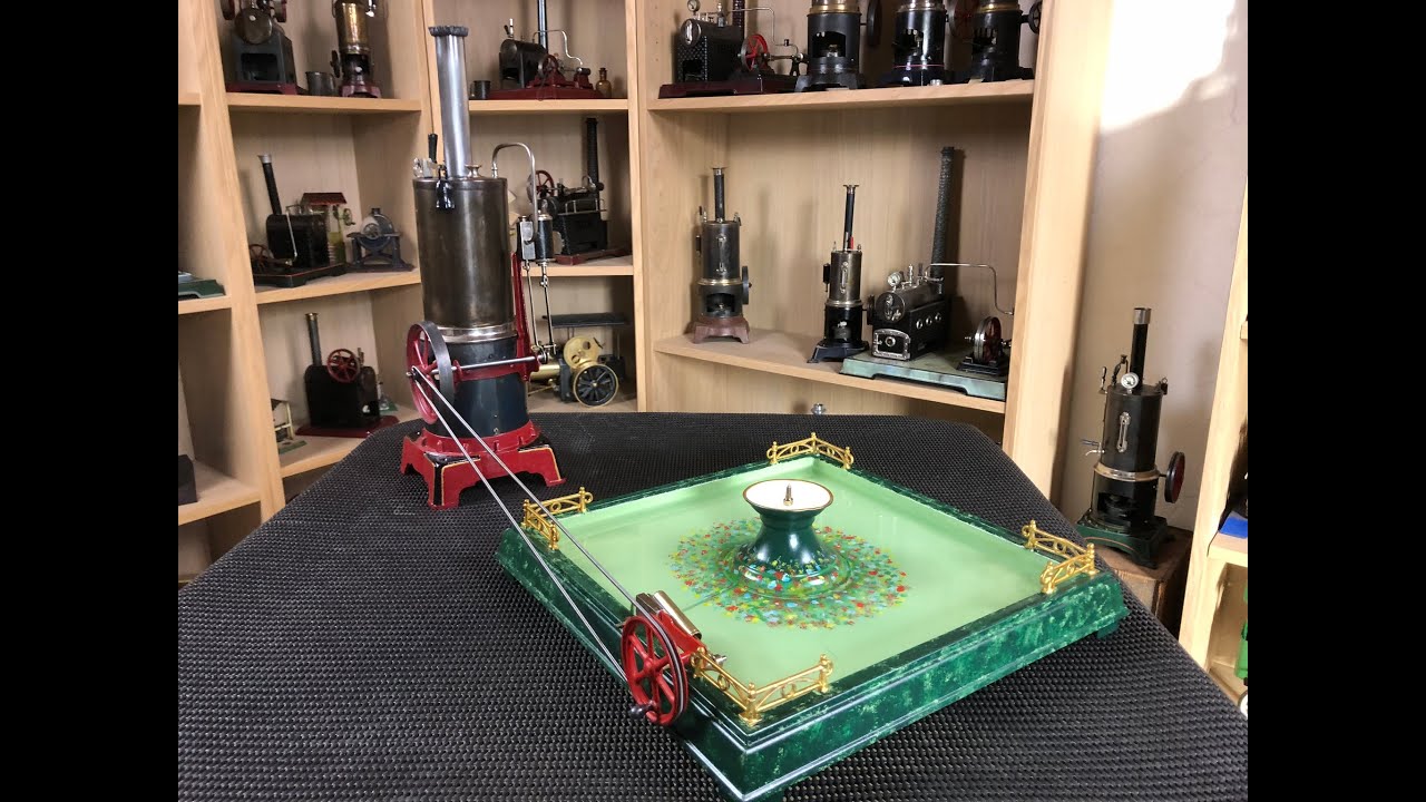 Fountain Doll 610/2 Driven by a Steam Engine Doll 322/4