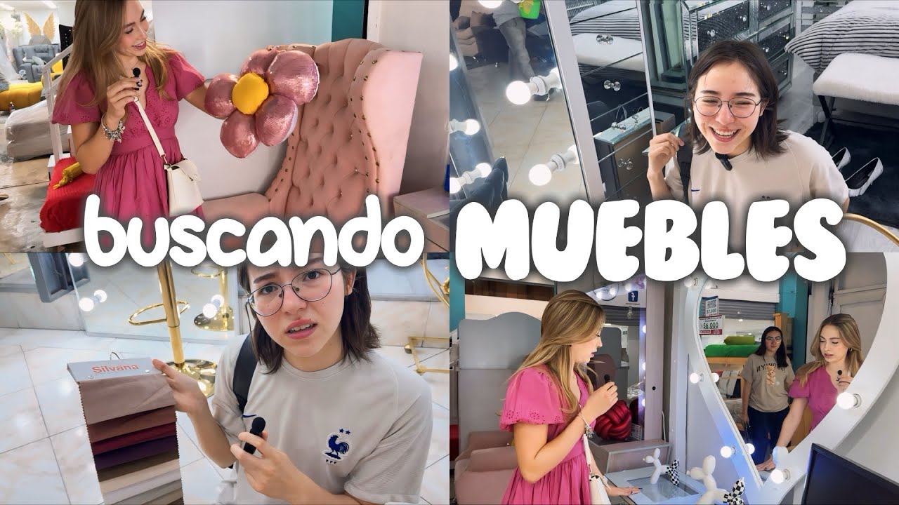 BUSCANDO MUEBLES NUEVOS PARA EVELYN🛏️🌸(vlog 13) - Emilyn