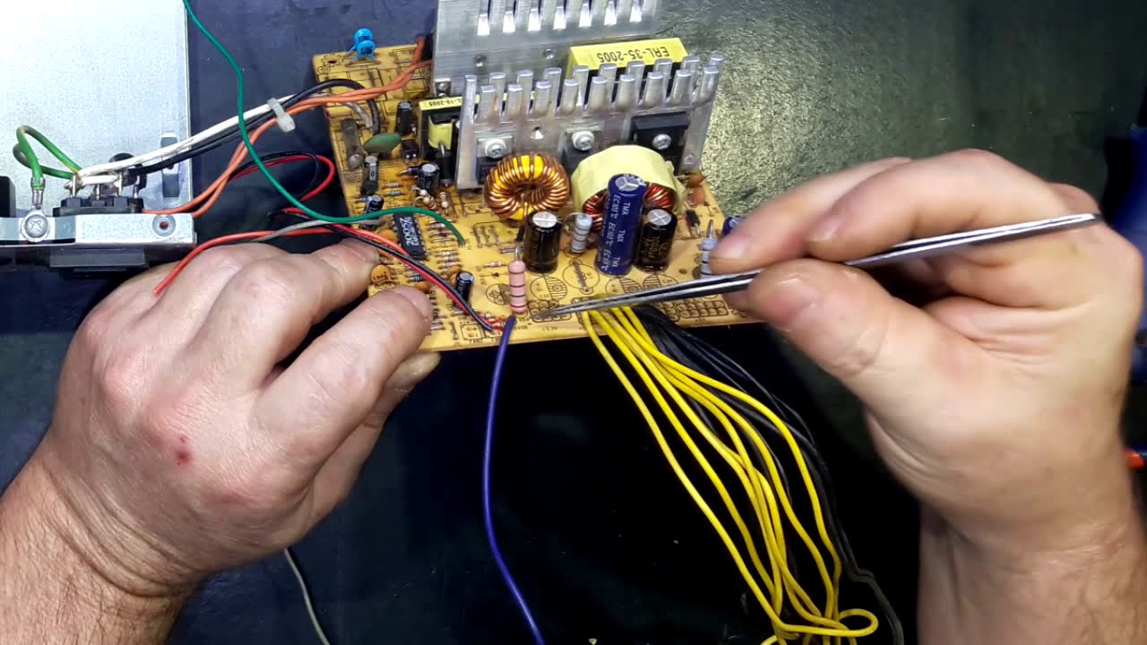 Alterar fonte ATX Para 24V CI 2005Z