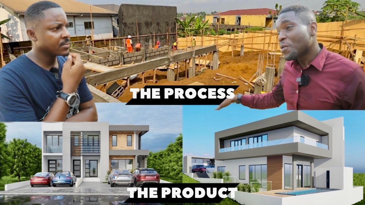 Meet the young diasporan building ultra modern houses for sale in Douala Cameroon.