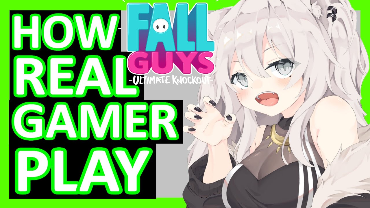 【Hololive】Botan: HOW REAL GAMER PLAY【Fall Guys】【Eng Sub】