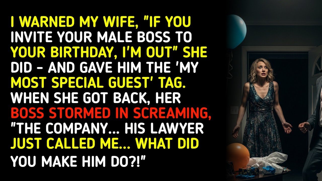 I WARNED MY WIFE, 