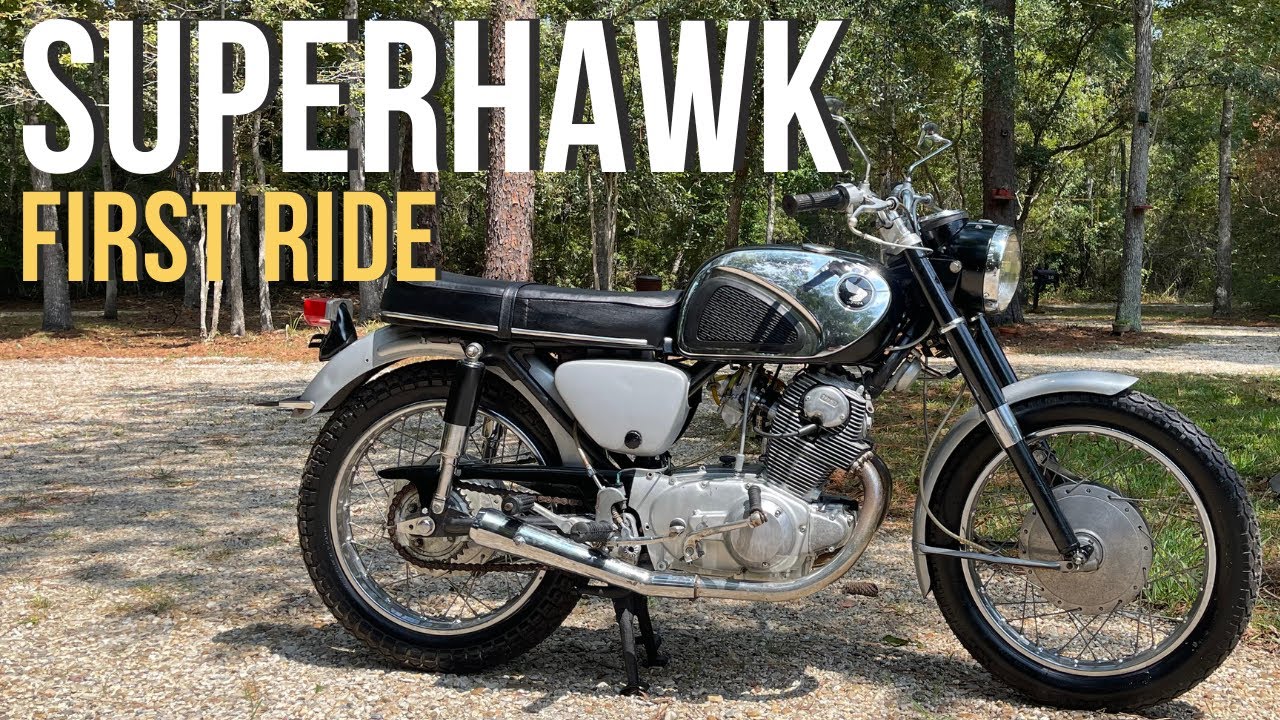 Honda CB77 Superhawk First Ride in Years: FAIL #vintagemotorcycles #motorcyclerewind #cb77