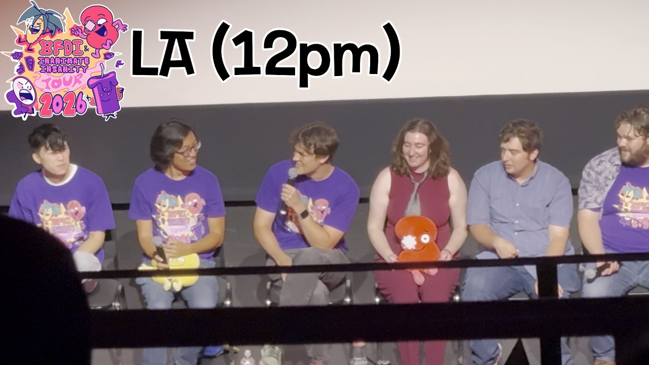 BFDI & II 2026 LA Tour, 12 PM (Q&A)