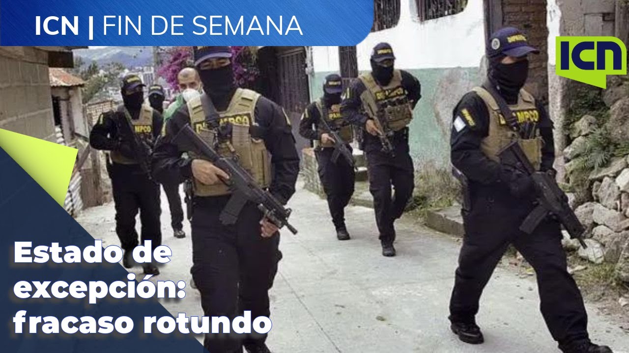 Fracaso rotundo del estado de excepciòn deja en libertad al 95% de los detenidos por extorsiòn