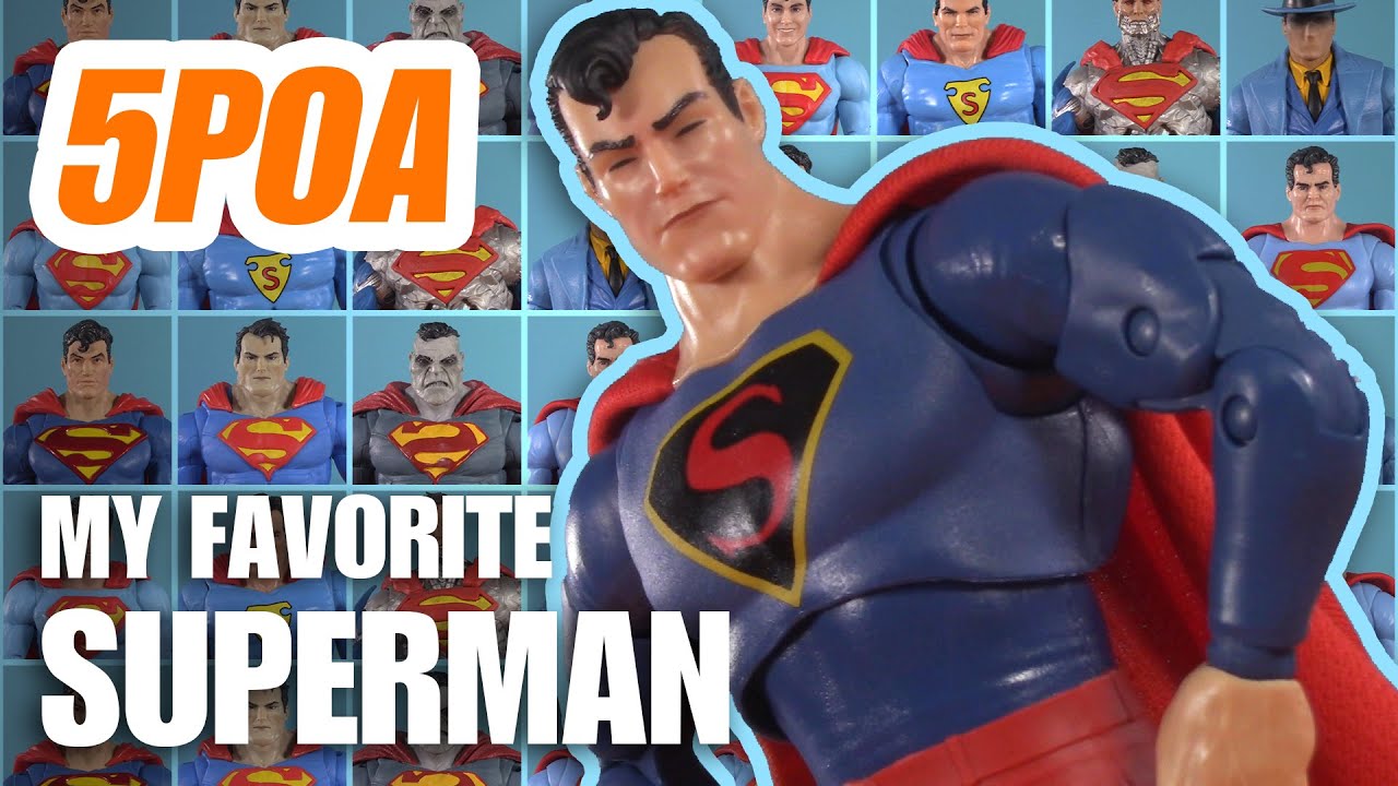 MAX FLEISCHER SUPERMAN HEAD SWAPS! McFarlane Toys DC Multiverse Action Figure Review