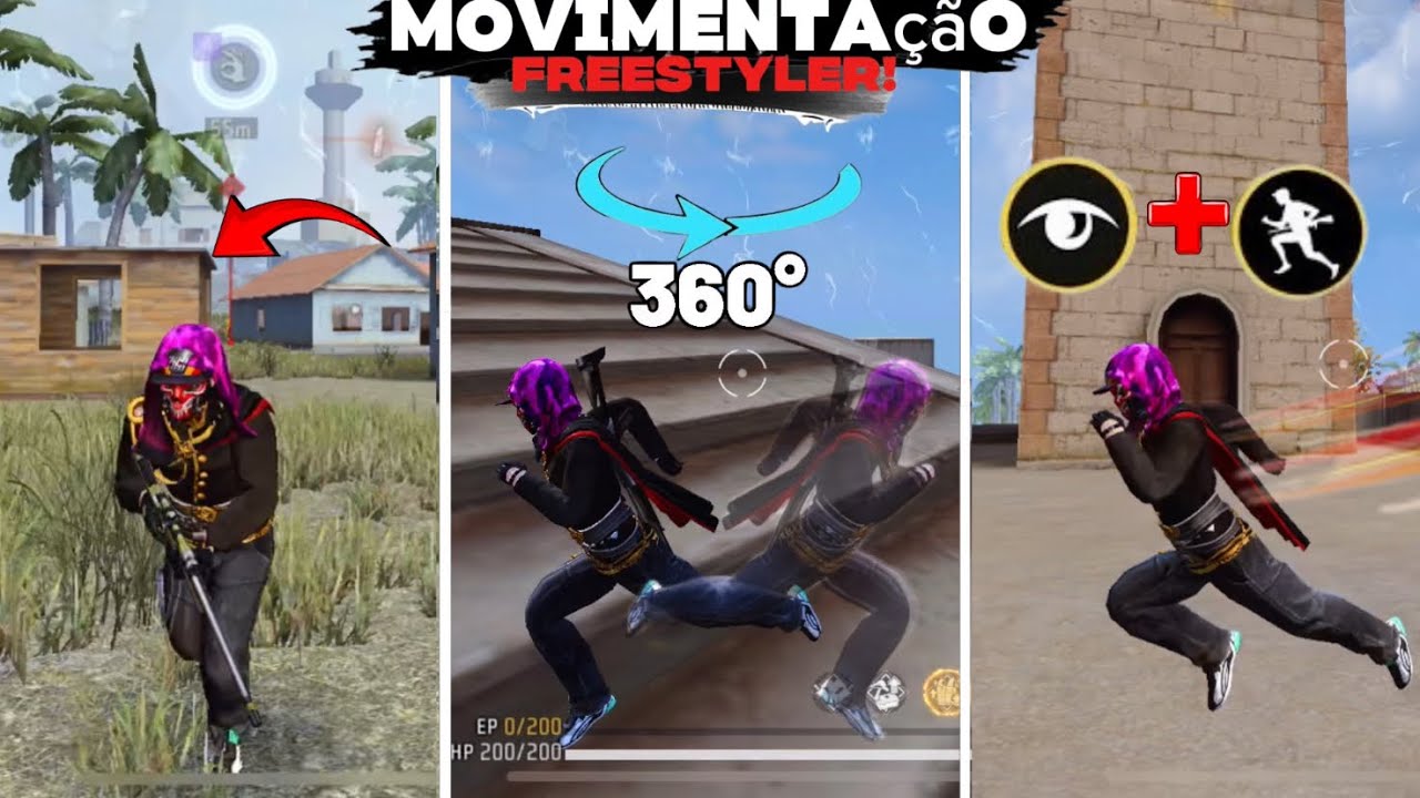5 Movimentos de FREESTYLE  Que Vão Deixar Todo Mundo CHOCADO!