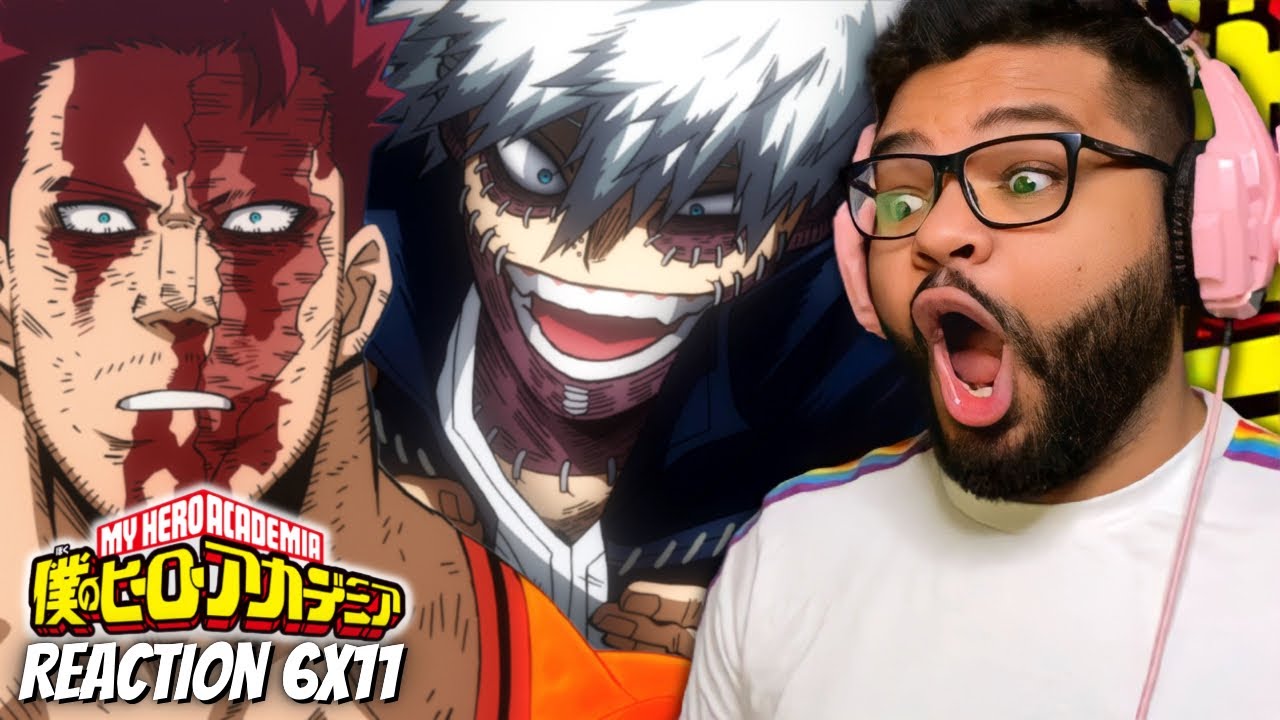 ENDEAVOR EXPOSTO | A DANÇA DE DABI! BOKU NO HERO Temporada 6 Episódio 11 REACT | My Hero Academia