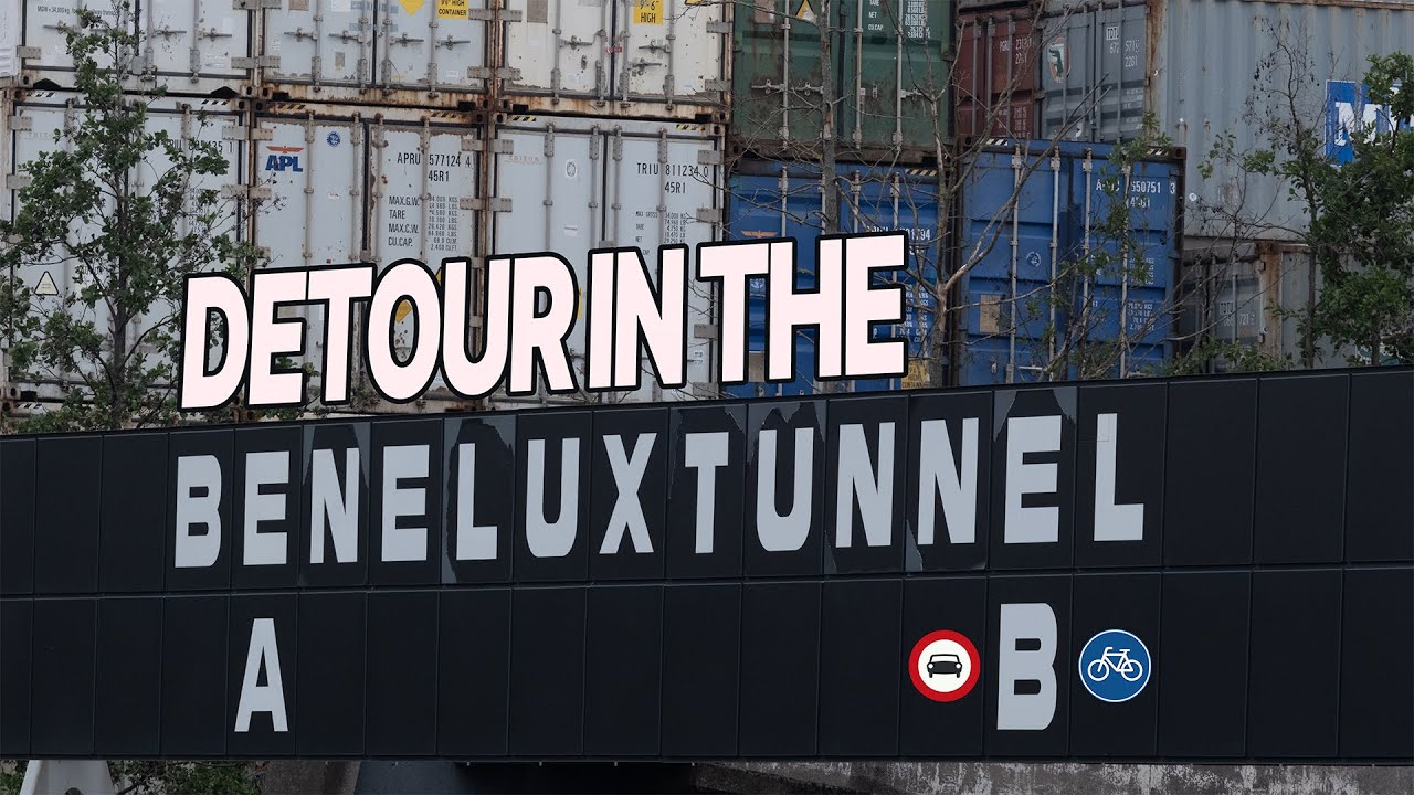Benelux Bike Tunnel Detour
