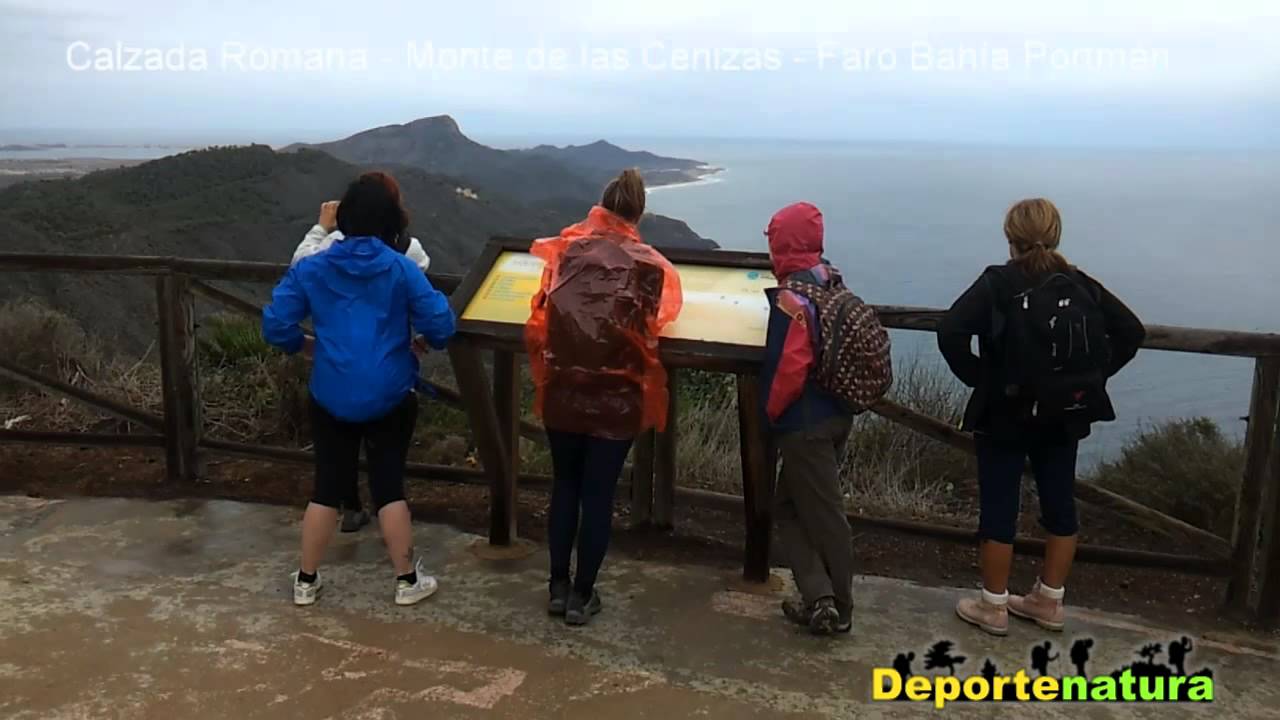 Senderismo Calzada Romana - Monte Cenizas - Faro Portmán (Cartagena - Murcia)  by Deportenatura
