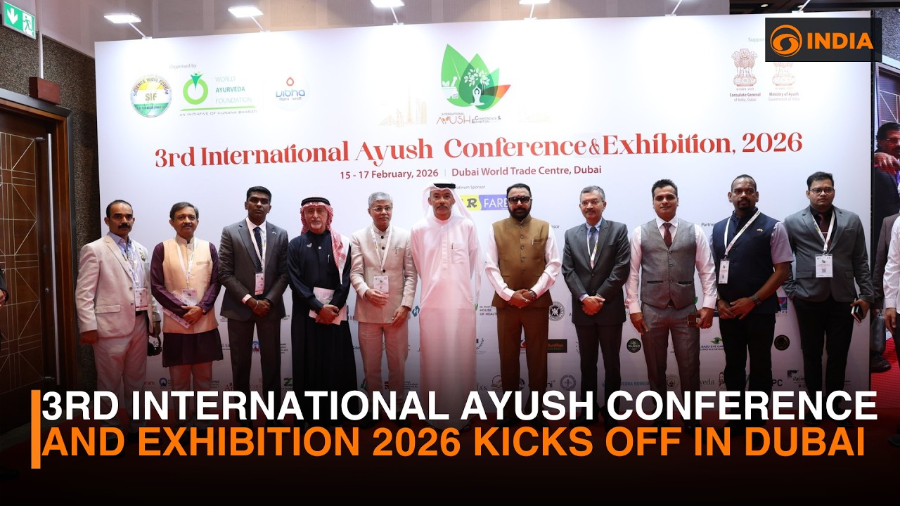 3rd International AYUSH Conference and Exhibition 2026 kicked off in Dubai