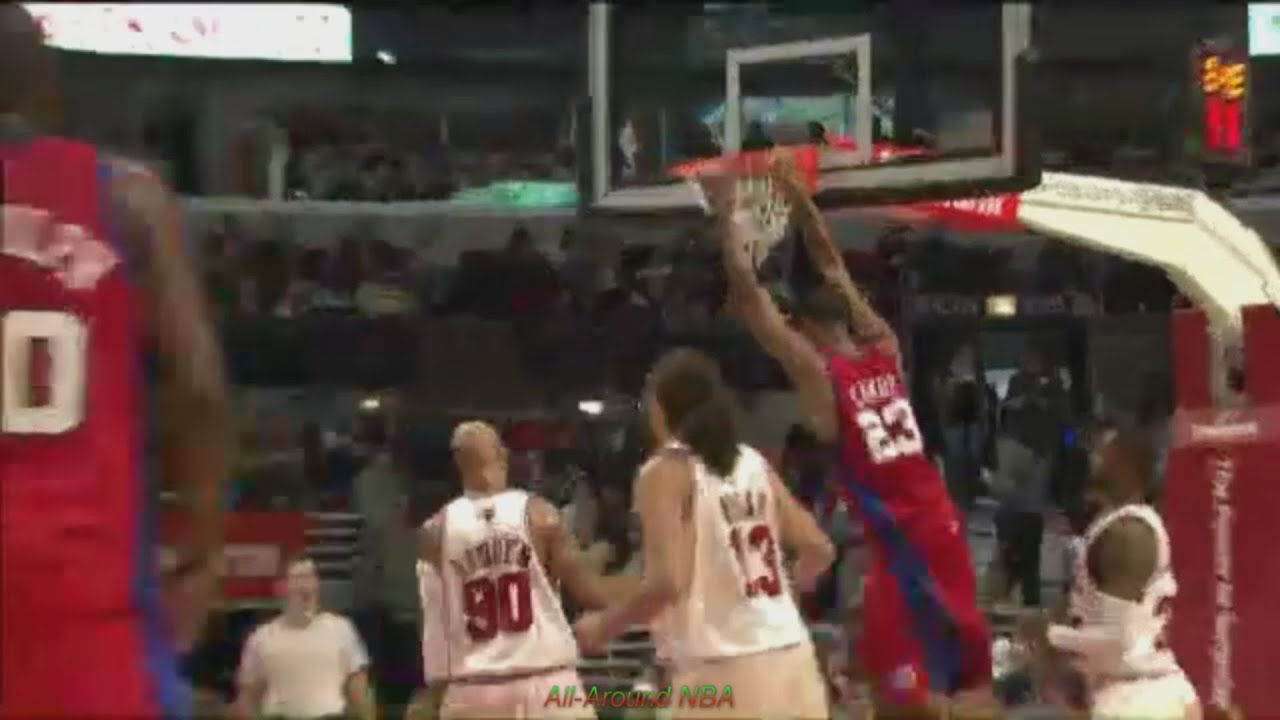 Marcus Camby 19 Pts, Career-High 27 Rebounds 4 Blk @ Bulls, 2008-09.
