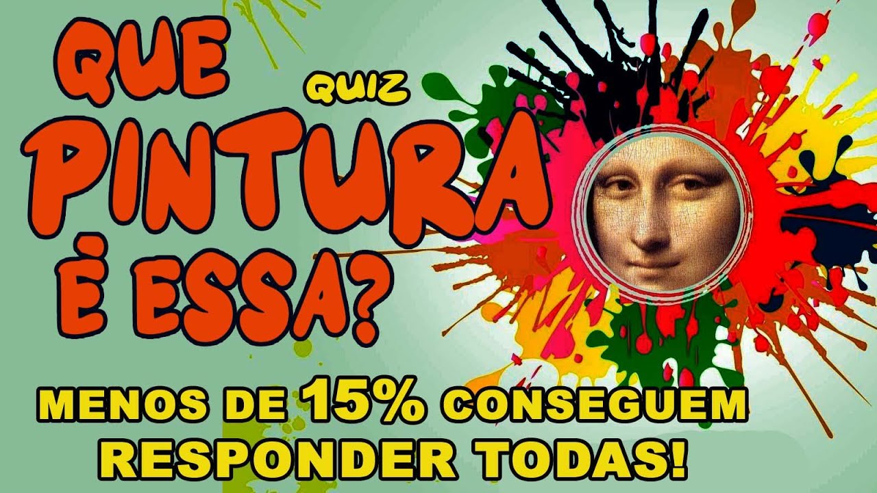DESAFIO: QUE PINTURA É ESSA? #01