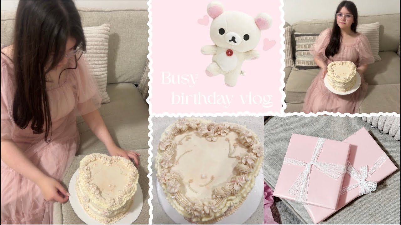 Busy birthday vlog 🎂: shopping, hanging out, busy school days, sweet 16 & more