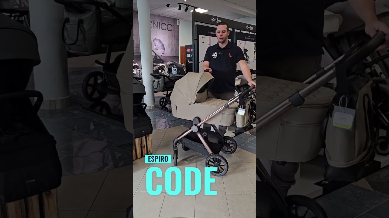 Wózek dziecięcy 2w1 Espiro Code