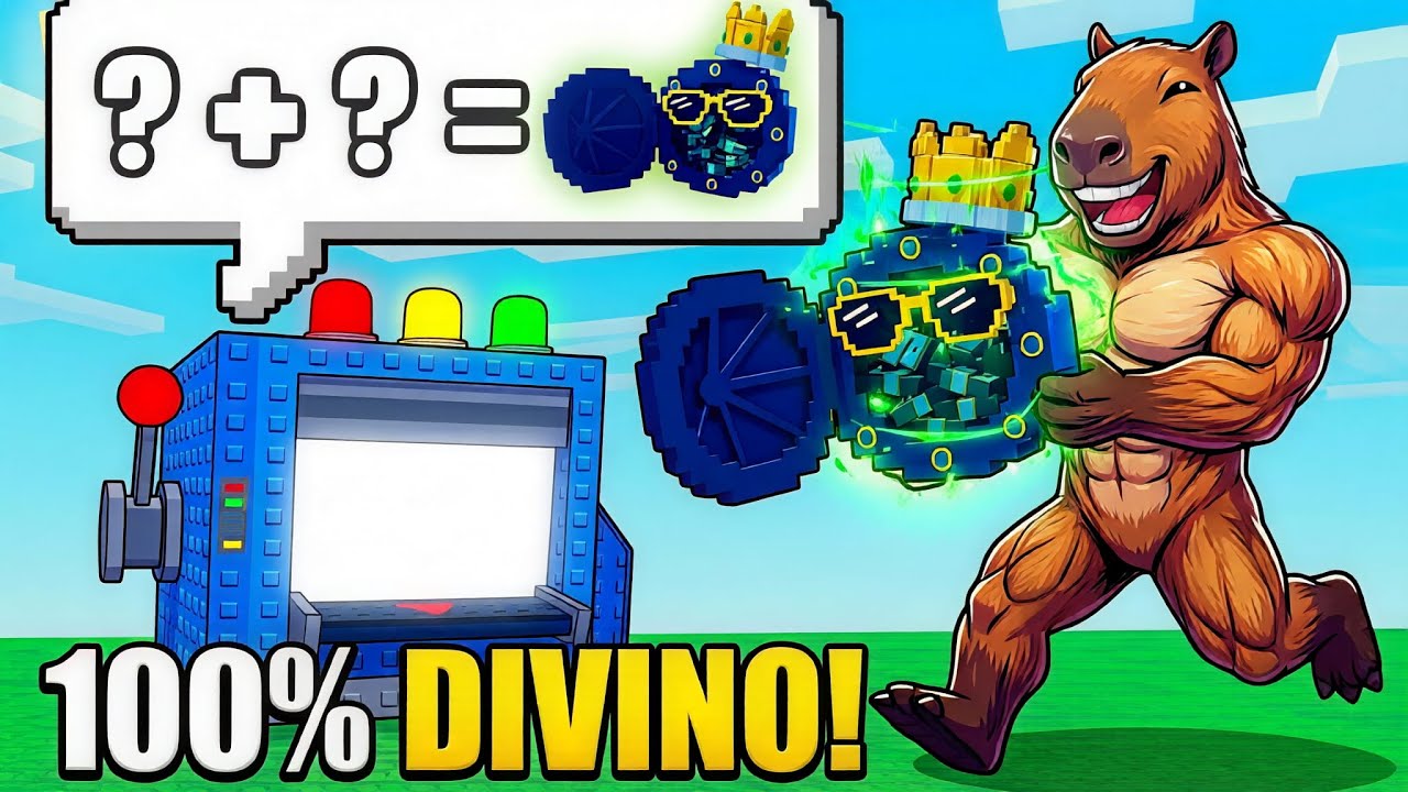 achei a MELHOR combinação BUGADA DA MAQUINA pra pegar QUALQUER divino! TSUNAMI BRAINROT