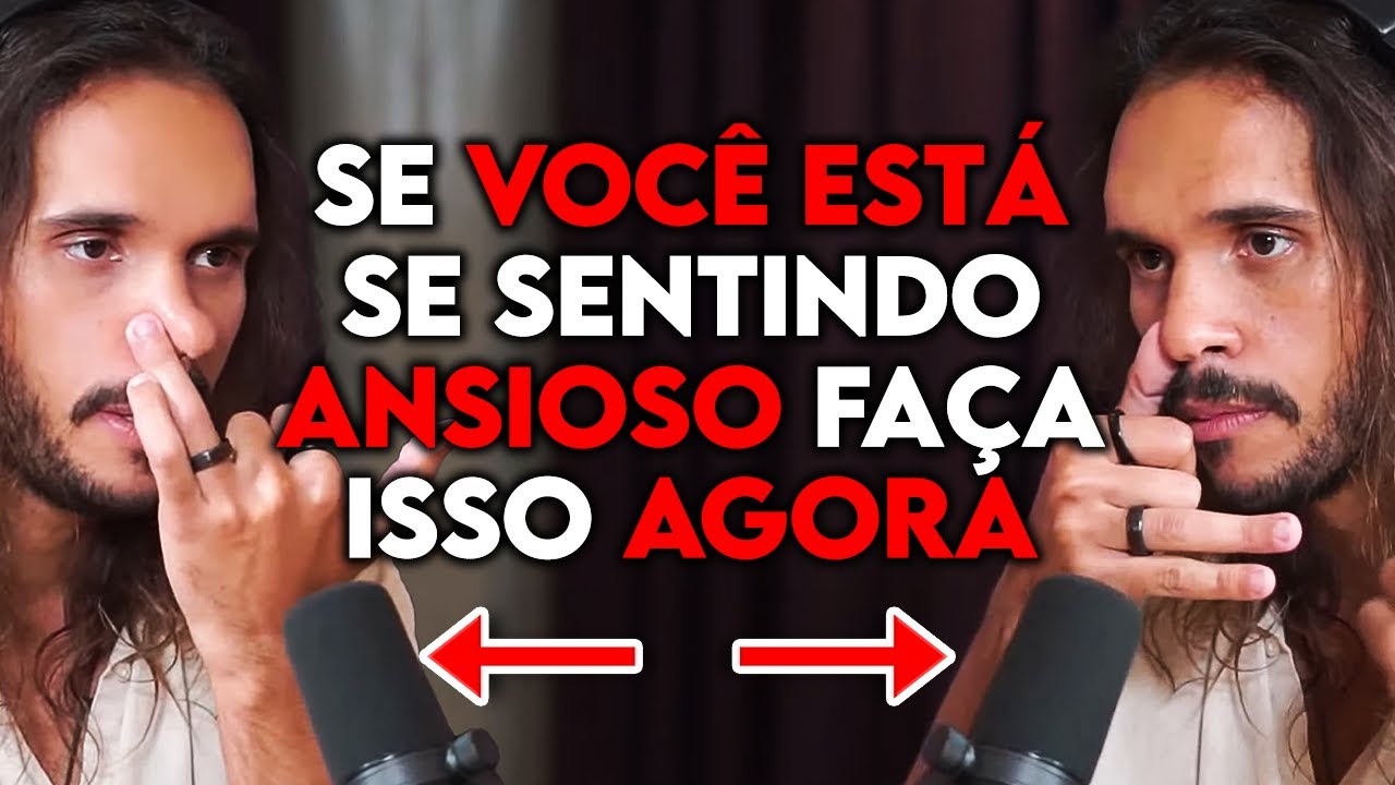 ACABE COM SUA ANSIEDADE EM 5 MINUTOS | Lutz Podcast