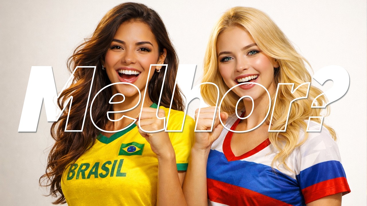 A RÚSSIA é MELHOR que o BRASIL?
