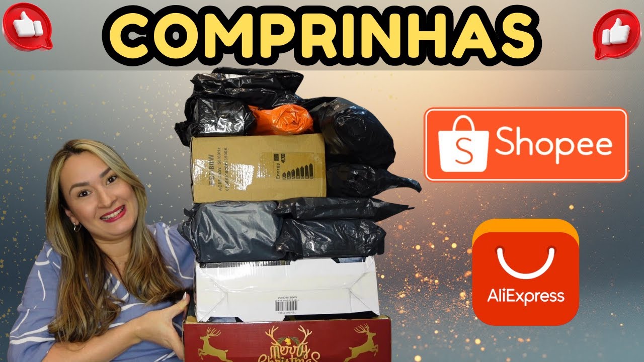 COMPRINHAS SHOPEE E ALIEXPRESS
