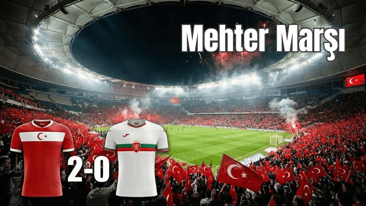 Maç Önü Mehter Coşkusu | Türkiye 2-0 Bulgaristan