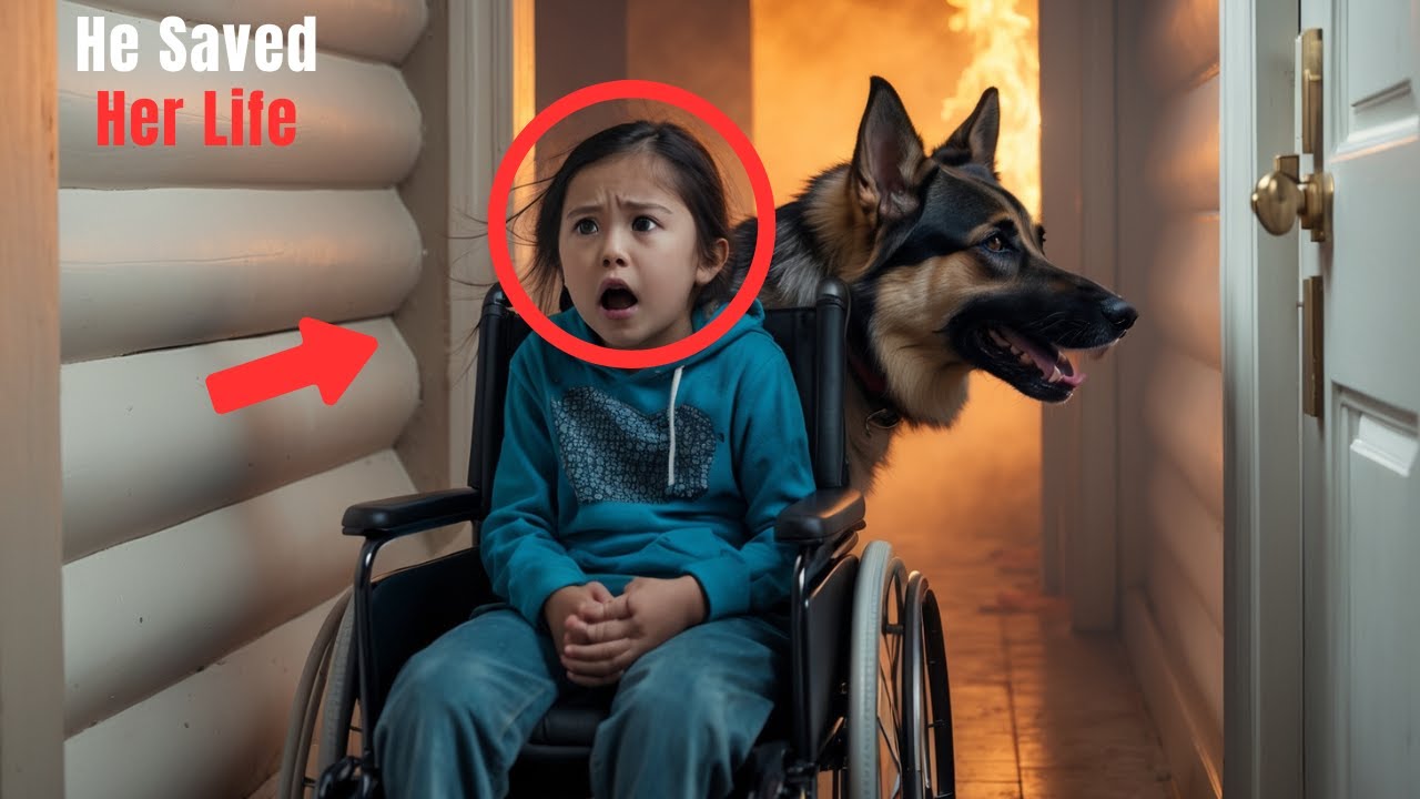 Paralyzed Little Girl Found a Dog Crying for Help!